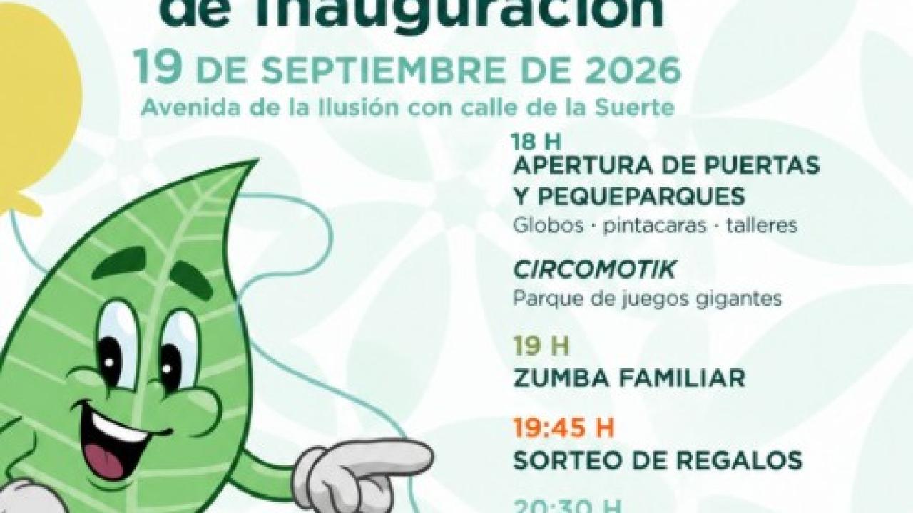 Inauguración del Parque Forestal Princesa Leonor
