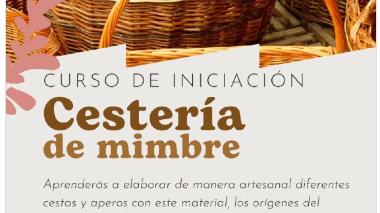 Curso de iniciación Cestería de Mimbre