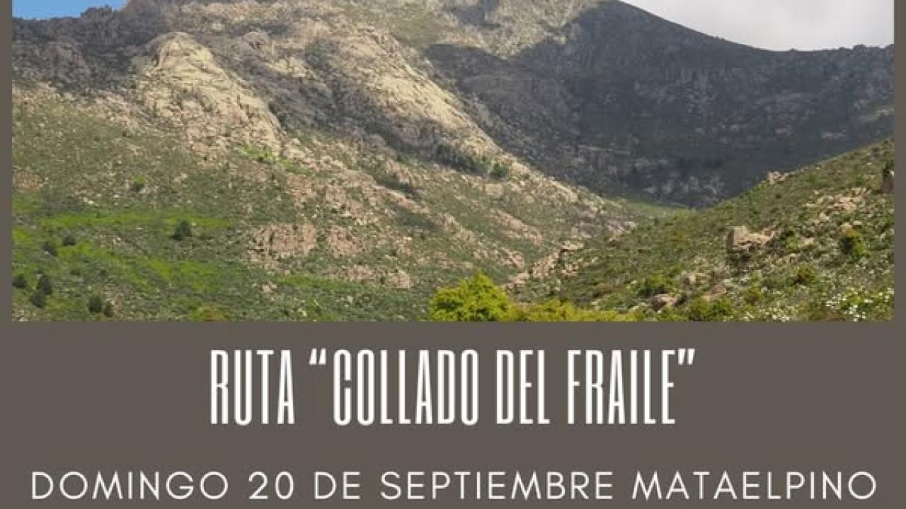 Ruta "Collado del Fraile"