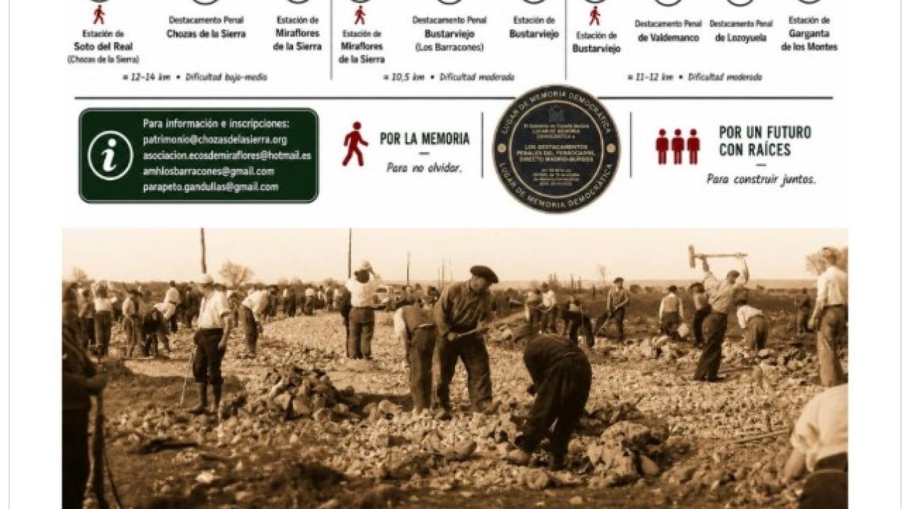 I Marcha por los Lugares de la Memoria Ferroviaria