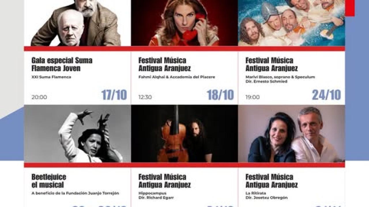 Programación Otoño Teatro Real Carlos III
