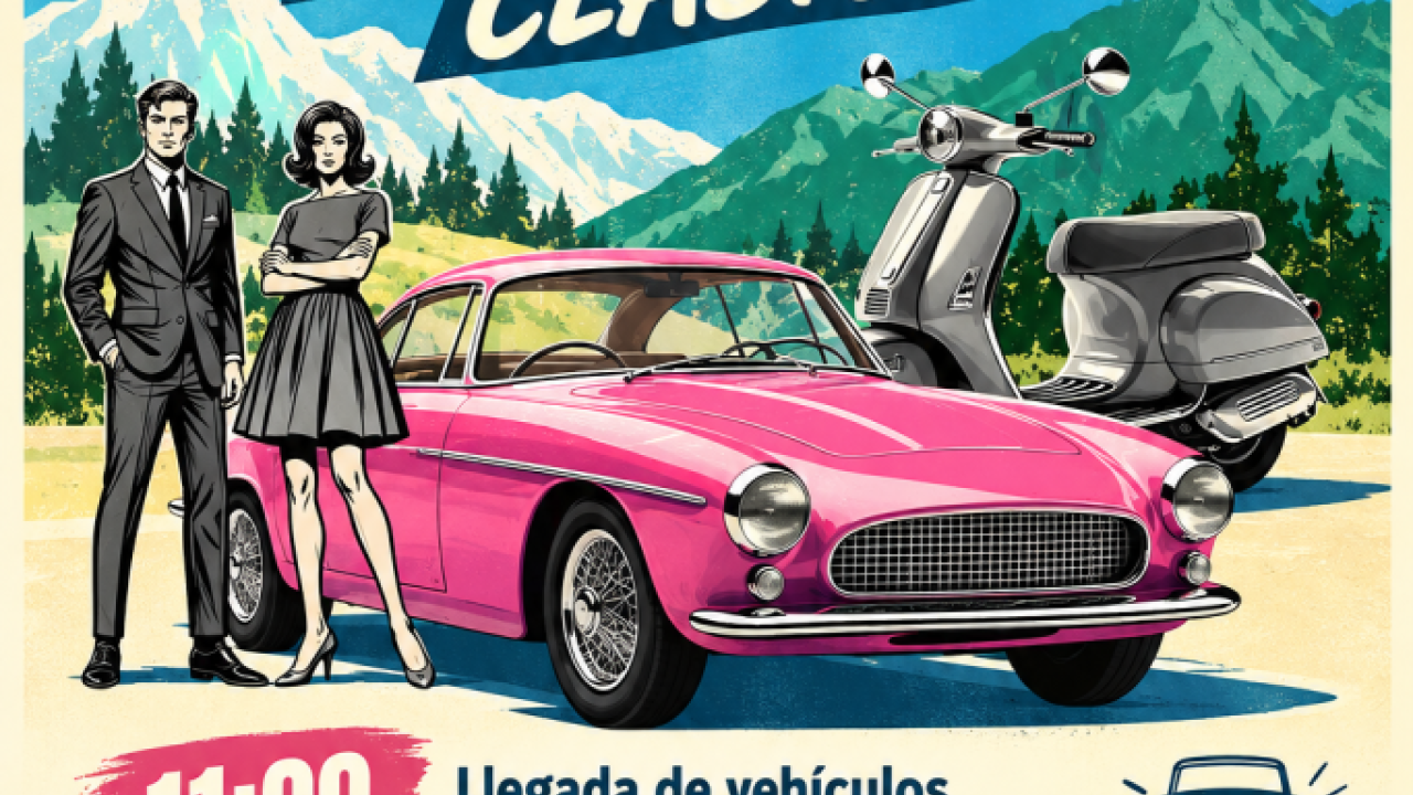 Exhibición de Vehículos Clásicos de Bustarviejo