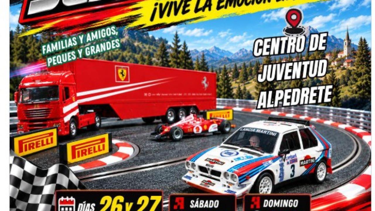 Pista Scalextric XXL de Alpedrete
