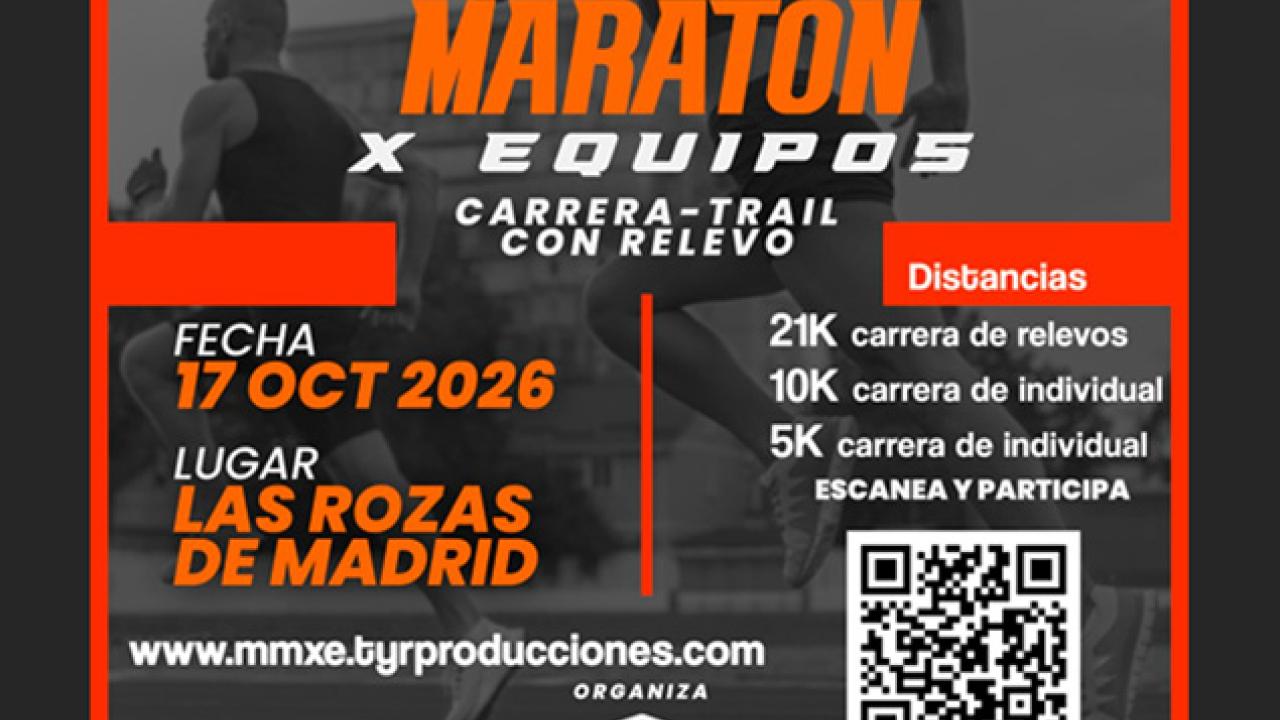 IV Trail Las RozasRun + II Media Maratón X Equipos