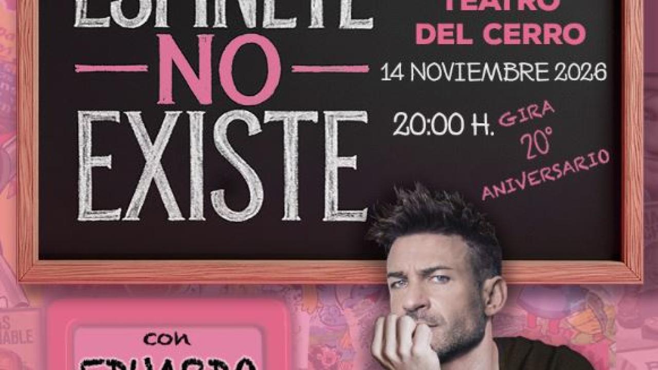 Teatro: Espinete no existe, con Eduardo Aldán