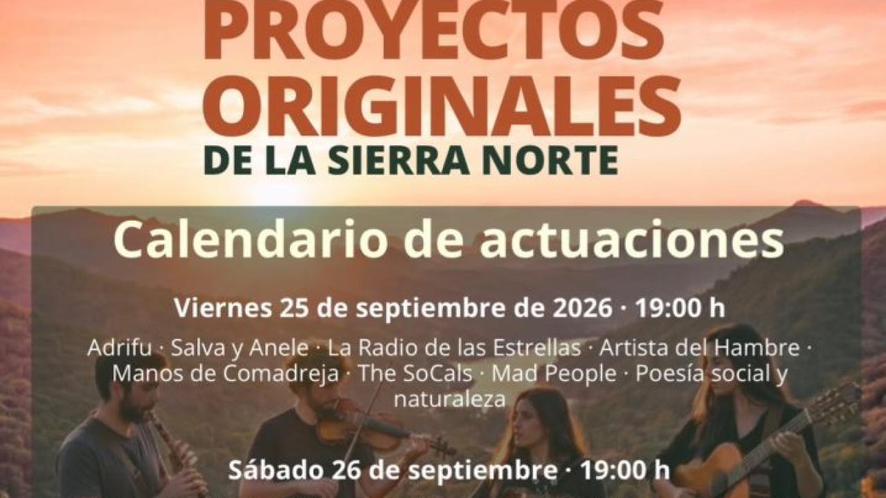 Sierra Norte Suena 2026 · Gran Final