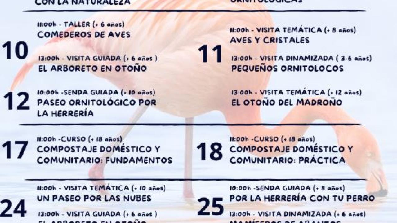 Actividades Arboreto Luis Ceballos