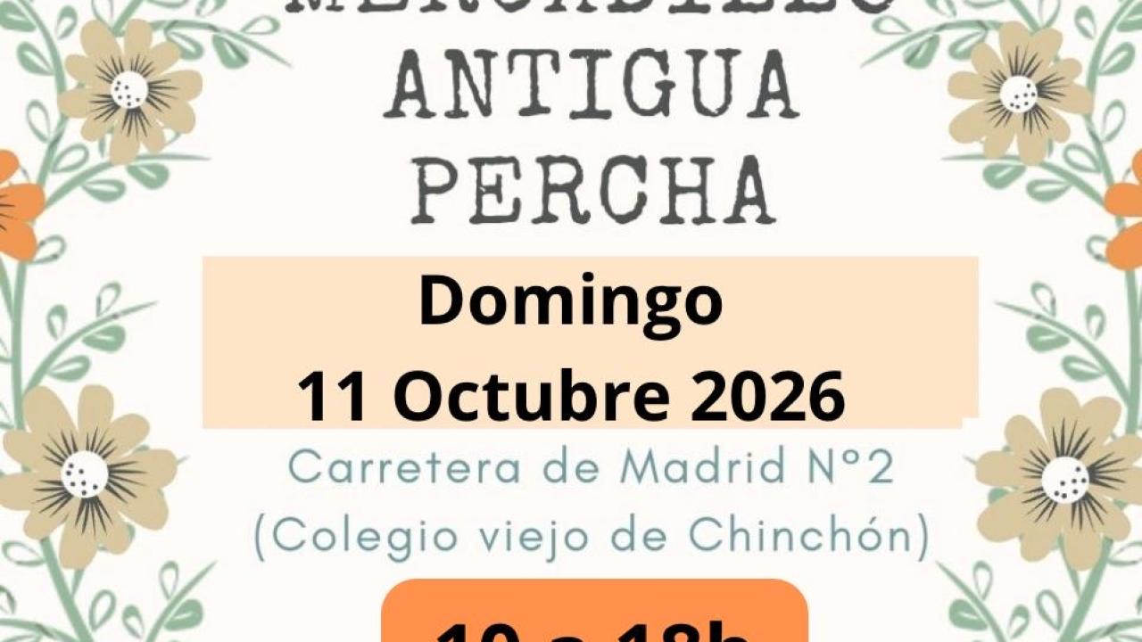 Mercadillo Antigua Percha de Chinchón