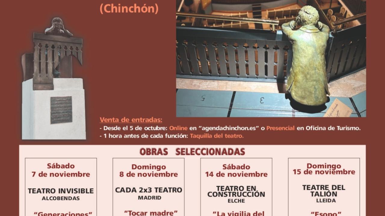XXVIII Certamen Nacional de Teatro Aficionado «José Sacristán» de Chinchón 2026