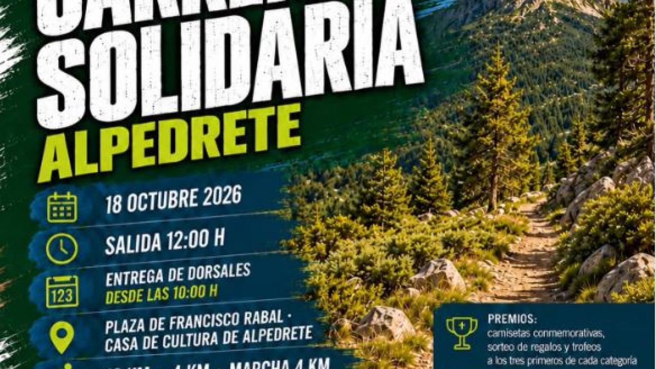 XXXII Carrera Intersocial Solidaria de Alpedrete