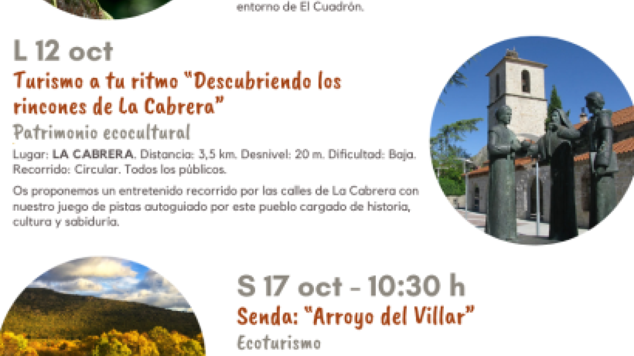 Senda guiada La dehesa de El Berrueco