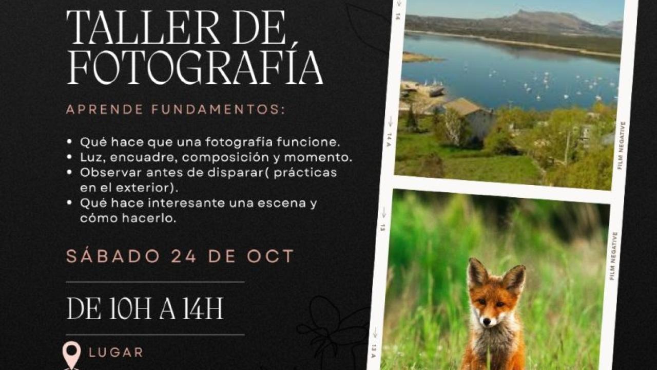Taller de fotografía con Chus Recio · Claves para hacer buenas fotografías