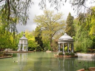 油絵アランフェスの宮廷 アランフェス王立庭園 | VisitMadrid
