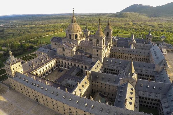 Vista aérea Real Monasterio de El Escorial