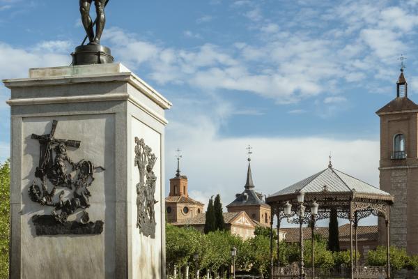 Plaza de Cervantes en Alcalá de Henares