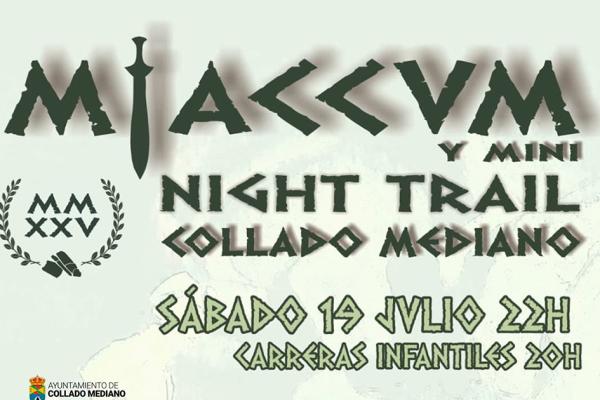 XII Miaccum Night Trail en Collado Mediano