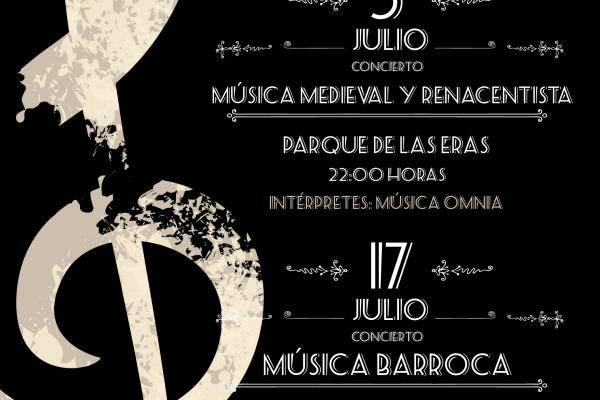 Primer Concierto con Historia música Omnia en parque de las Eras 