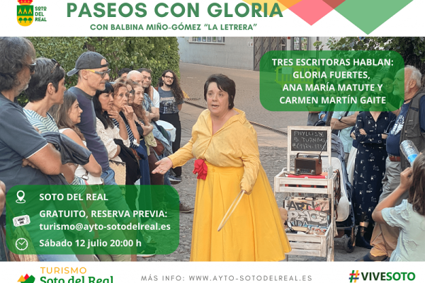 Vuelven los Paseos con Gloria