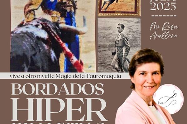 Exposición “Bordados Hiperrealistas” de María Rosa Arellano