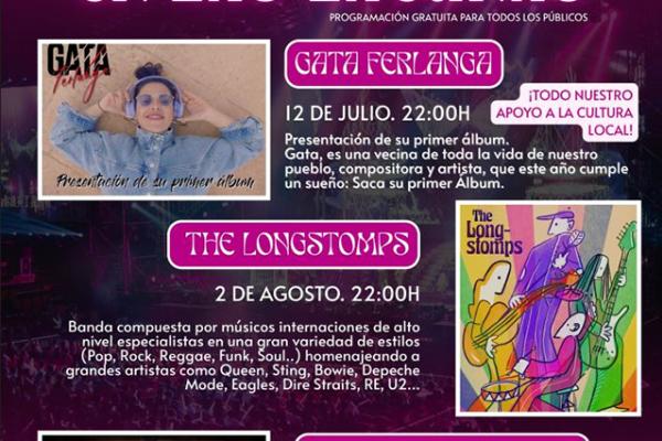 Conciertos en la laguna El Raso