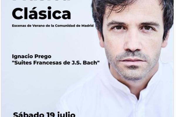 Concierto de música clásica:  Ignacio Prego  "Suites Francesas de J. S. Bach"