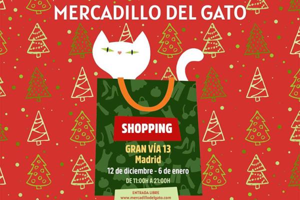 Mercadillo del Gato de Navidad