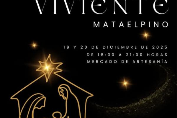 Belén viviente en Mataelpino