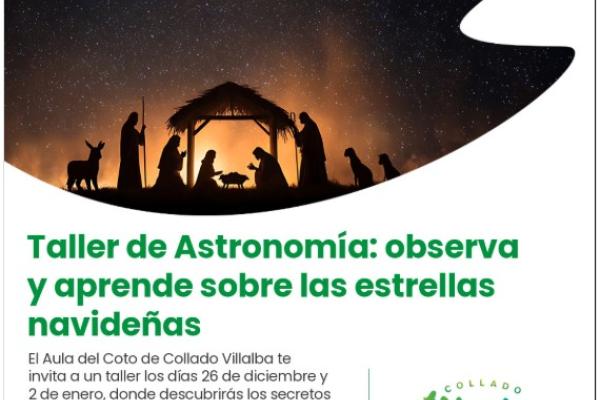 Taller de astronomía: estrellas navideñas