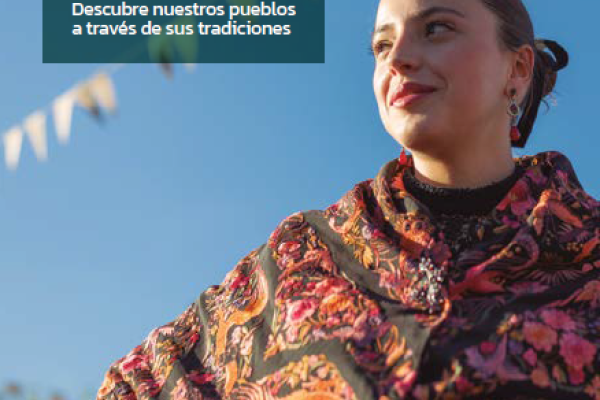 Portada del folleto Fiestas populares y eventos Sierra Norte