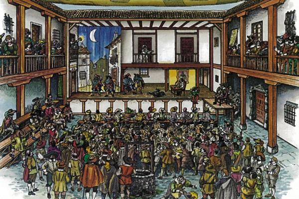 Recreación del antiguo Corral de la Pacheca