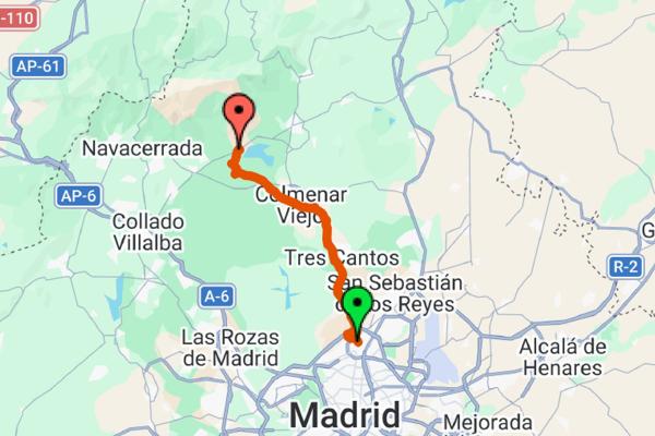 Corredor Gran Tour: Fuencarral – Manzanares el Real