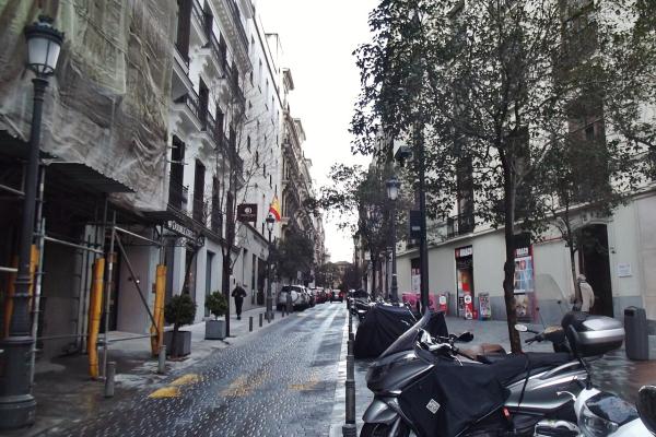 Calle de San Agustín en Madrid