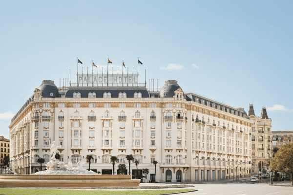 Vista exterior del Hotel Palace