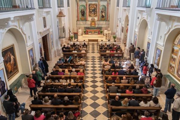 Interior del oratorio de San Felipe Neri