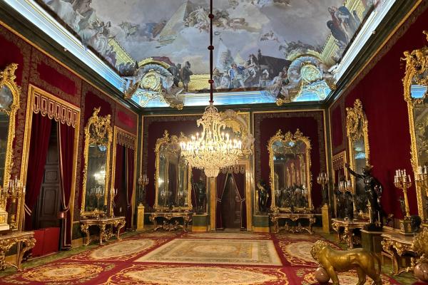 INTERIOR PALACIO REAL MADRID