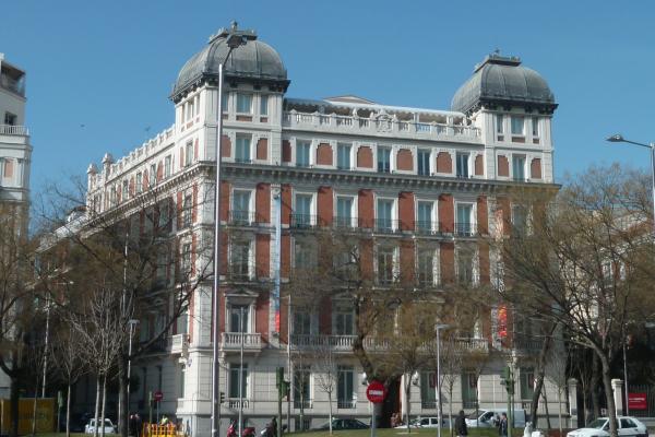 Imagen del Palacio de la Duquesa de Medina de las Torres que acoge la Fundación MAPFRE Sala Recoletos