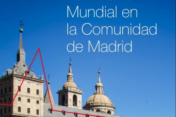 Imagen de la portada del folleto Patrimonio mundial de la Comunidad de Madrid