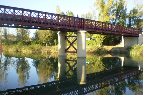 Imagen del Puente Eiffel de Fuentidueña de Tajo