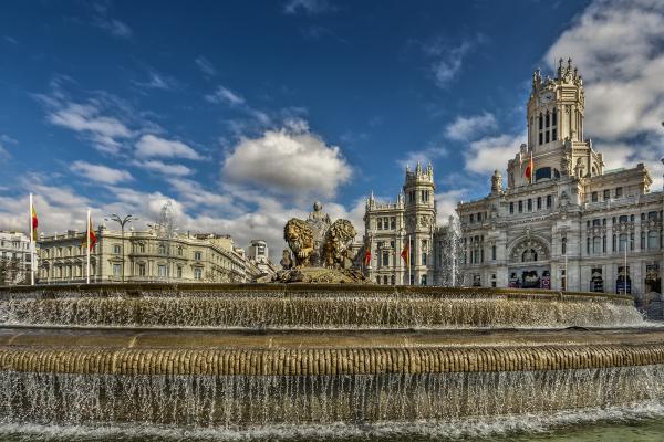 Fuente de la Cibeles. Foto: Javier Sanchez / Archivo de la Dirección General de Turismo y Hostelería.