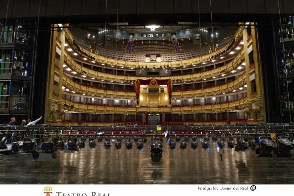 Escenario del Teatro Real: Foto: © Javier del Real / Teatro Real