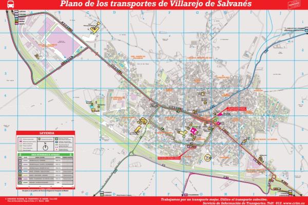 Imagen del Mapa descargable de Villarejo de Salvanés