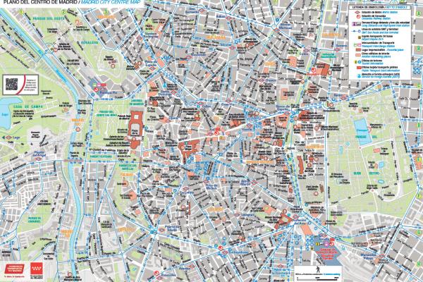 Mapa Madrid ciudad