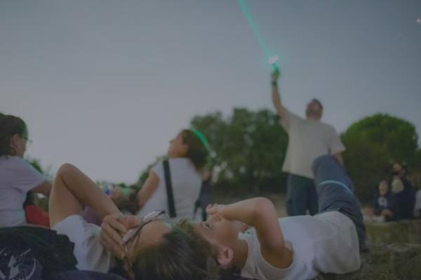 Observación astronómica: en familia
