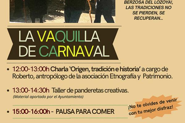 La Vaquilla de Carnaval - Berzosa del Lozoya