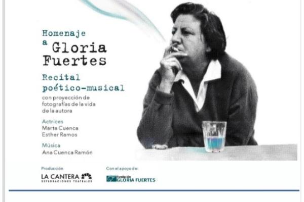 A pecho descubierto” – Homenaje a Gloria Fuertes 