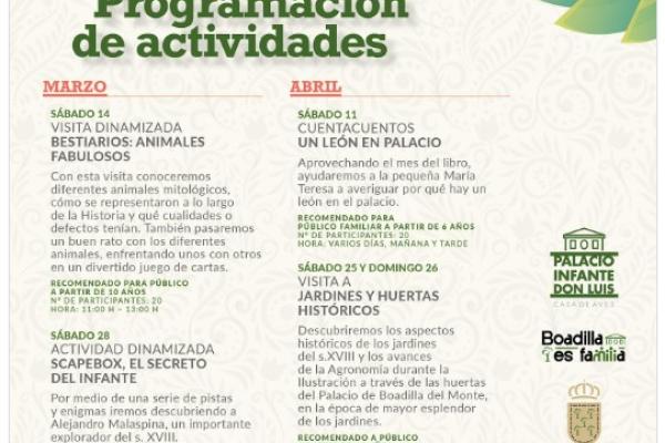 Actividades en la Casa de Aves de Boadilla