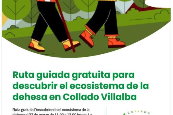 Ruta guiada gratuita "Descubriendo el ecosistema de la dehesa"