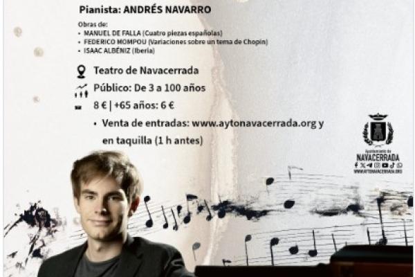 Concierto de Piano. Andrés Navarro
