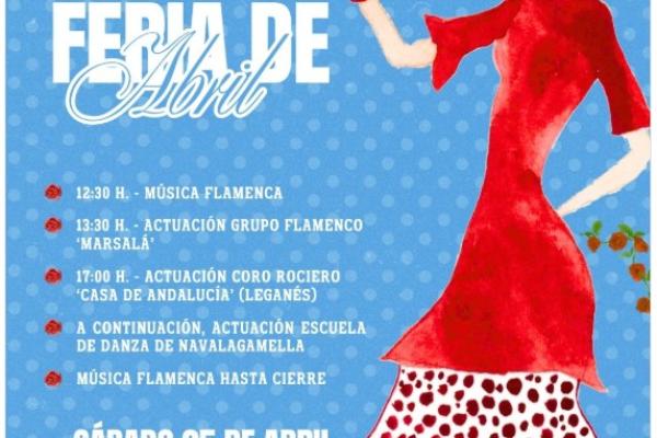 Feria de abril en Navalagamella