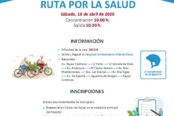  Ruta ciclista por la salud del HUIE